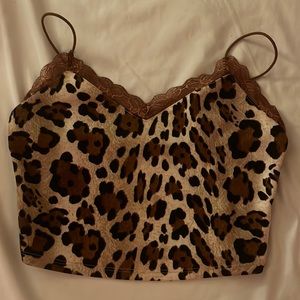 Cheetah Print Crop top